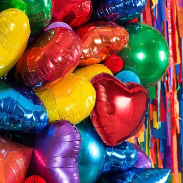 Foil Balloons Unpackaged