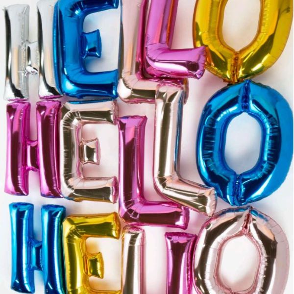 Large Letter Foils
