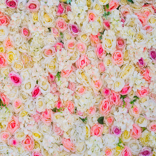 Sequin & Flower Wall Panels