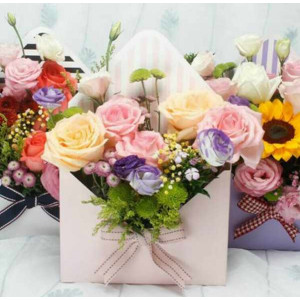 Flower Bouquet Envelope Boxes