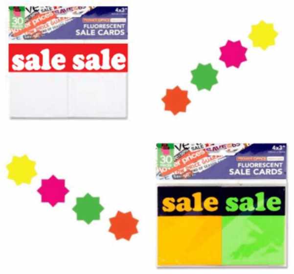 Sale Cards