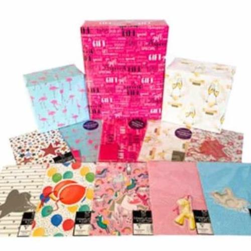 Folded Wrap & Tags