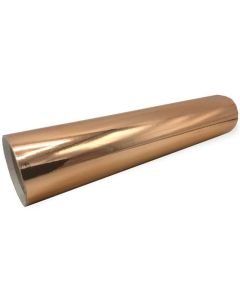 Chrome Copper Vinyl 1m x 305mm DeTape Mulberry Web