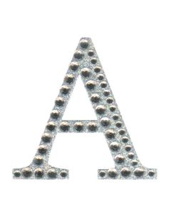 50mm Letter A Diamante Sticker Oaktree