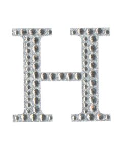 50mm Letter H Diamante Sticker Oaktree