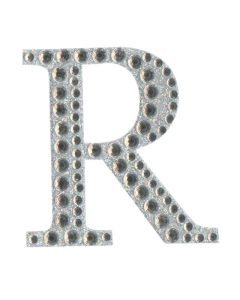 50mm Letter R Diamante Sticker Oaktree