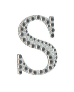 50mm Letter S Diamante Sticker Oaktree
