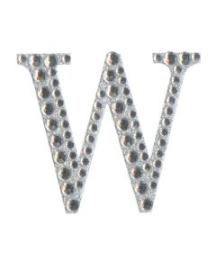 50mm Letter W Diamnte Sticker Oaktree