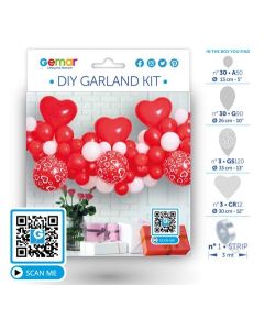 Love DIY Latex Balloon Garland Kit From Gemar