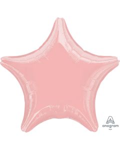 19" Pastel Pink Foil Star Foil Balloon Anagram