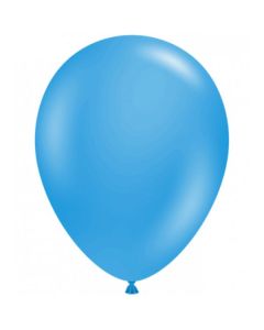 11" Blue 100ct Tuftex® 100% Natural Latex Balloons