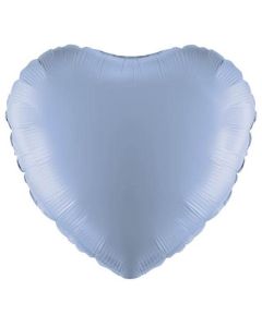 18" LIGHT BLUE HEART (UNPACKAGED) 10010H