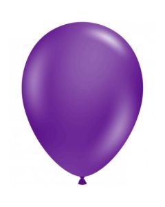 11" Plum Purple 100ct Tuftex® 100% Natural Latex Balloons