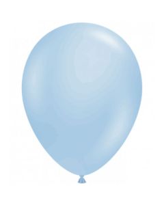 11" Pearlescent Sky Blue 12ct Tuftex® 100% Natural Latex Balloons