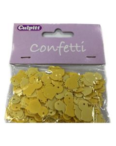 Easter Chick Confetti Yellow
