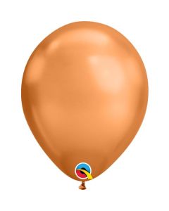 11" Chrome Copper Latex 25pk Qualatex