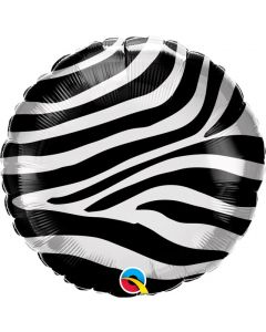 18" Zebra Stripes Pattern Qualatex
