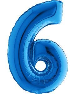 14" NUMBER 6 BLUE 14006B-P