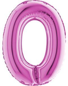 14" NUMBER 0 FUXIA 14010F-P