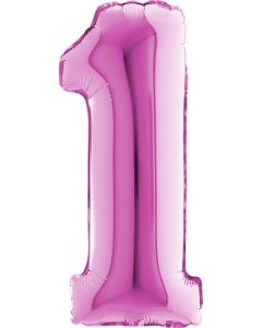 14" NUMBER 1 FUXIA 14011F-P