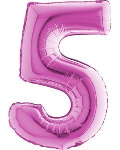14" NUMBER 5 FUXIA 14015F-P
