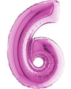 14" NUMBER 6 FUXIA 14016F-P