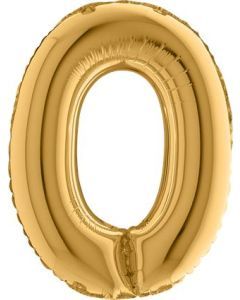 14" NUMBER 0 GOLD 14020G-P