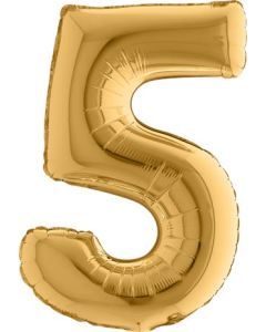 14" NUMBER 5 GOLD 14025G-P