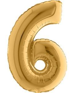 14" NUMBER 6 GOLD 14026G-P