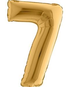 14" NUMBER 7 GOLD 14027G-P