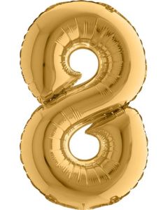 14" NUMBER 8 GOLD 14028G-P