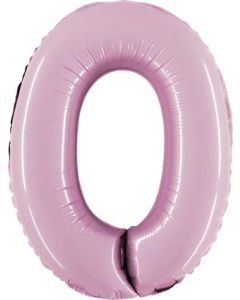 14" NUMBER 0 PASTEL PINK 14070PP-P
