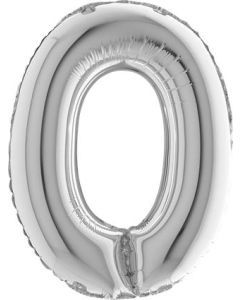 14" NUMBER 0 SILVER 14090S-P