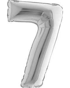 14" NUMBER 7 SILVER 14097S-P