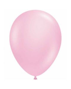 5" Shimmering Pink 50ct Tuftex® 100% Natural Latex Balloons