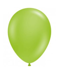 5" Lime Green 50ct Tuftex® 100% Natural Latex Balloons