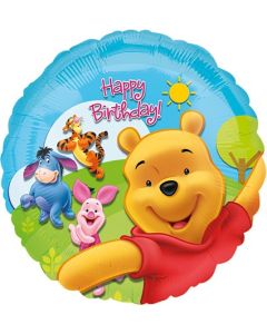 18" WINNIE THE POOH B'DAY FOIL