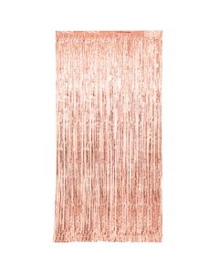 Rose Gold Foil Fringe Door Curtain Unique