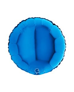 ROUND 18" BLUE FOIL BALLOON 18100B-P