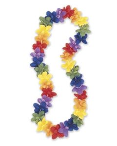 Rainbow 40" Lei Unique