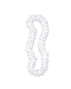 White 40" Lei Unique