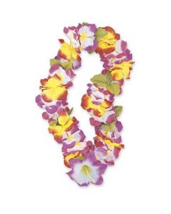 Fancy Lily Rainbow 40" Lei Unique