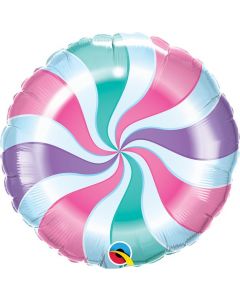 18" Candy Pastel Swirl Qualatex