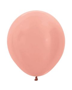 18" Balloon Met Rose Gold 25Pk Sempertex