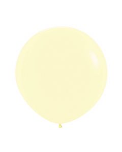 36" Pastel Matte Yellow 2pk Sempertex