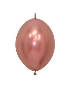 Link-A-Loon 12" Reflex Rose Gold 50Pk