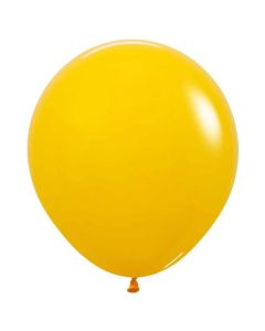 18" Fashion Honey Yellow 25Pk Sempertex