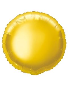 18" Gold Classic Round Foil Balloon Unique