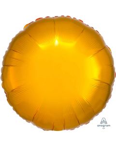 18" Metallic Gold Round Foil Balloon Unpackaged Anagram