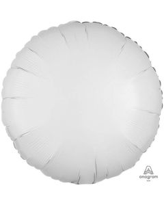 18" METALLIC WHITE CIRCLE - 2059501
